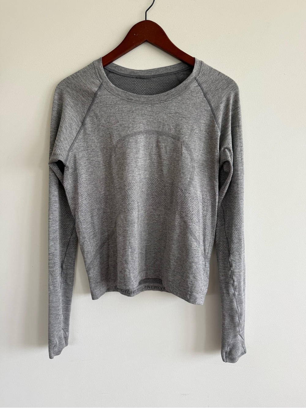 lululemon athletica Heather Gray Long-Sleeve